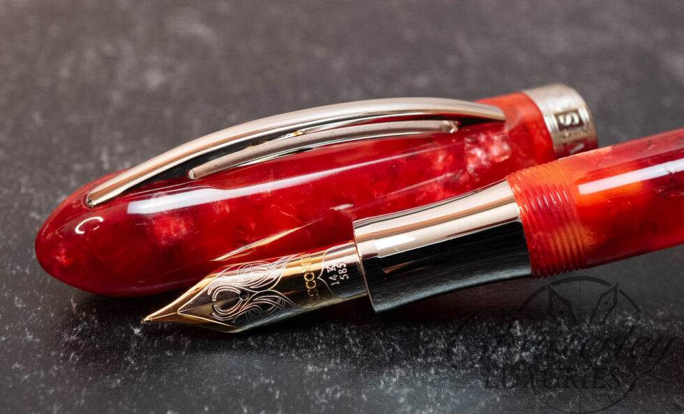 Visconti Van Gogh Maxi Red Fountain Pen
