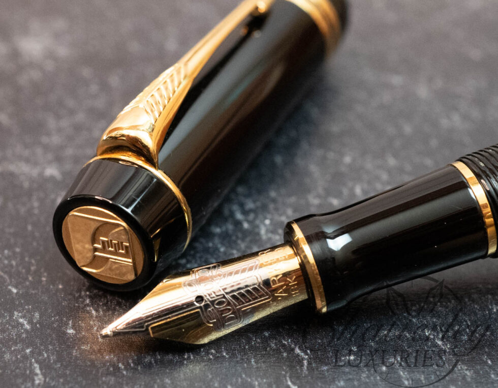 Parker Duofold Centennial GT Black Fountain Pen