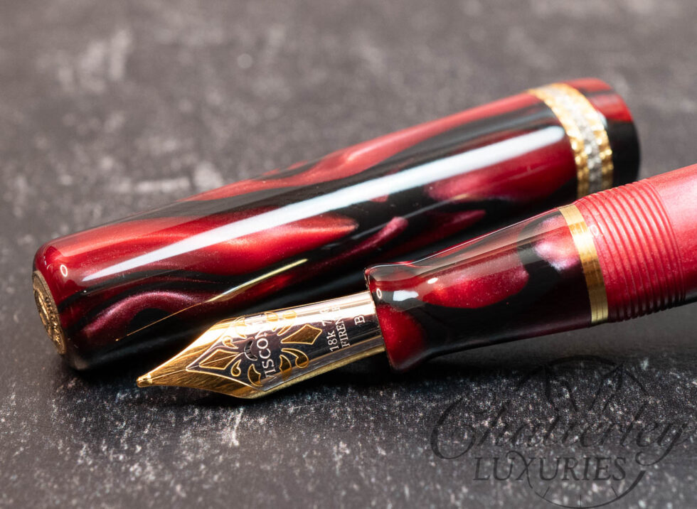 Visconti Kaleido Voyager Burgundy Fountain Pen