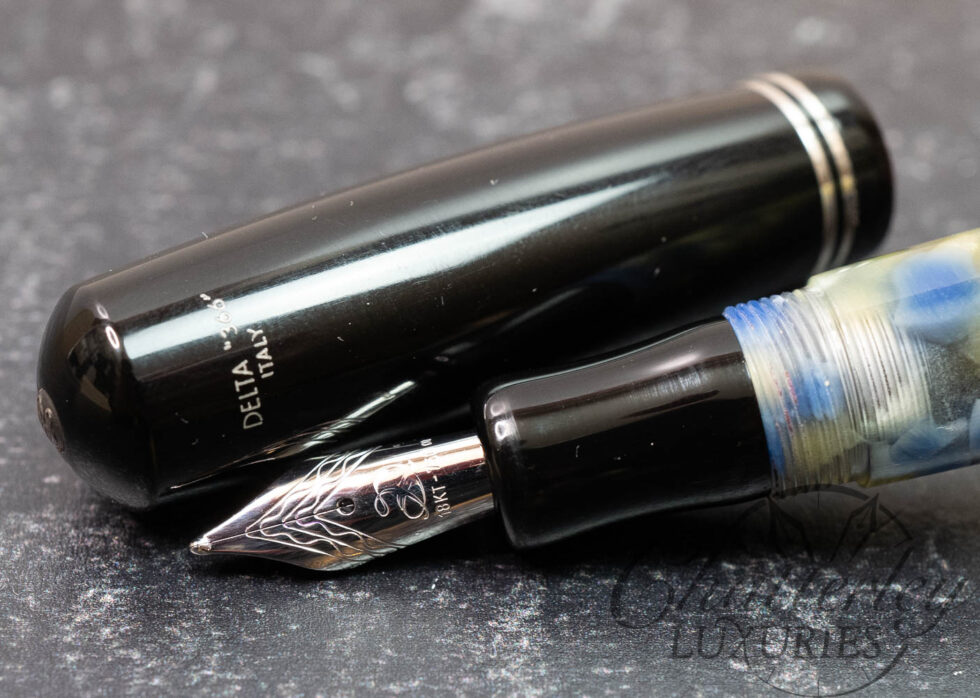 Delta 366 Blue Green Fountain Pen