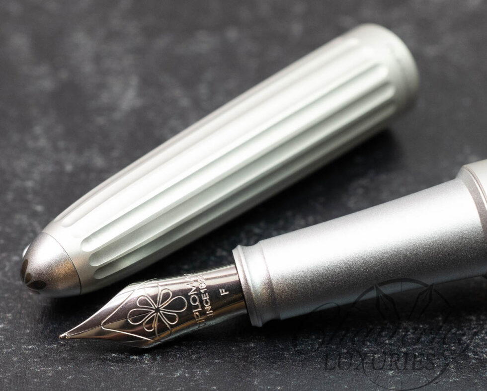 Diplomat Aero Matte Silver Fountain Pen