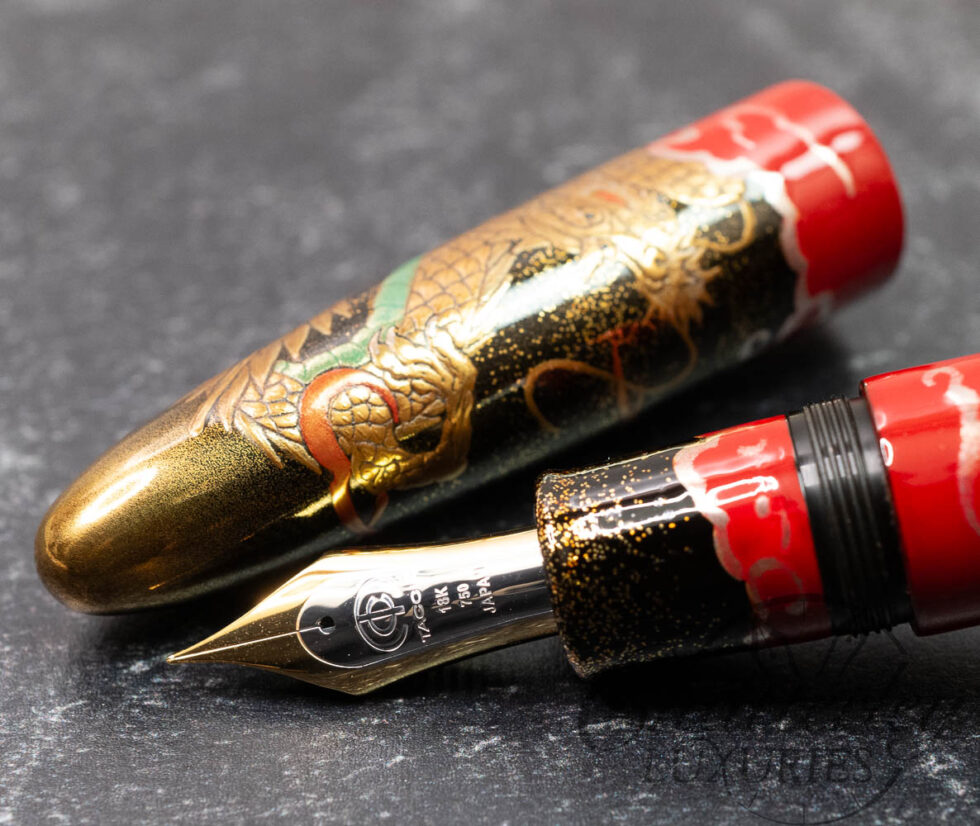 Taccia Limited Edition Empress Double Dragons Fountain Pen
