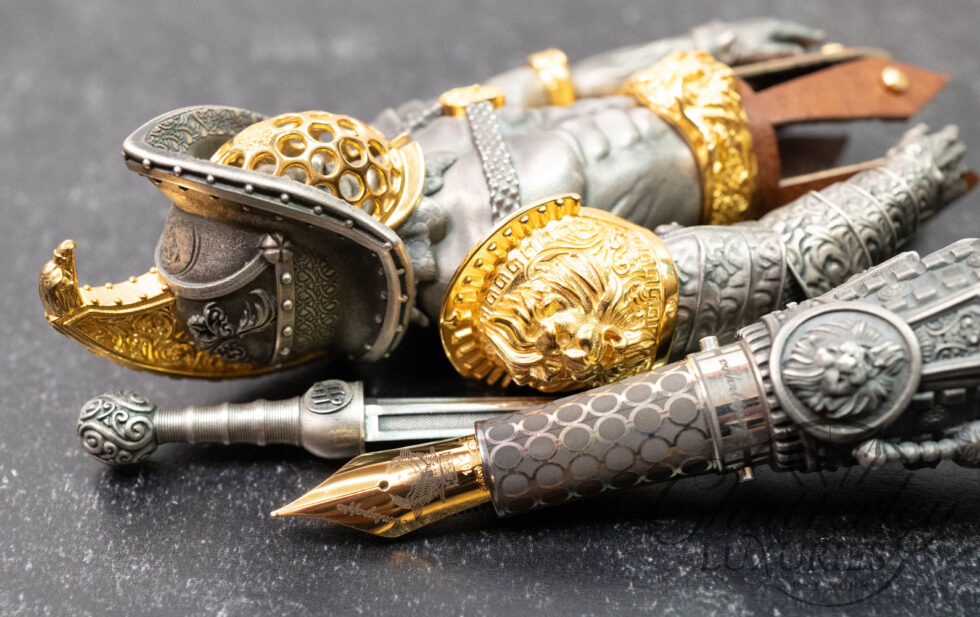 Montegrappa Gladiator Warrior Series Limited Edition Fountain Pen LE #1/105