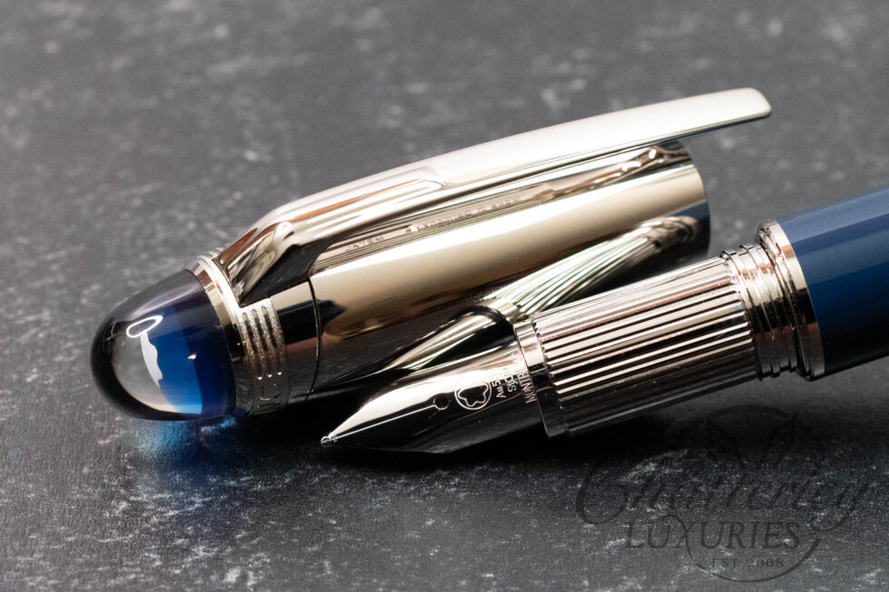 Montblanc StarWalker Blue Planet Doué Blue Fountain Pen
