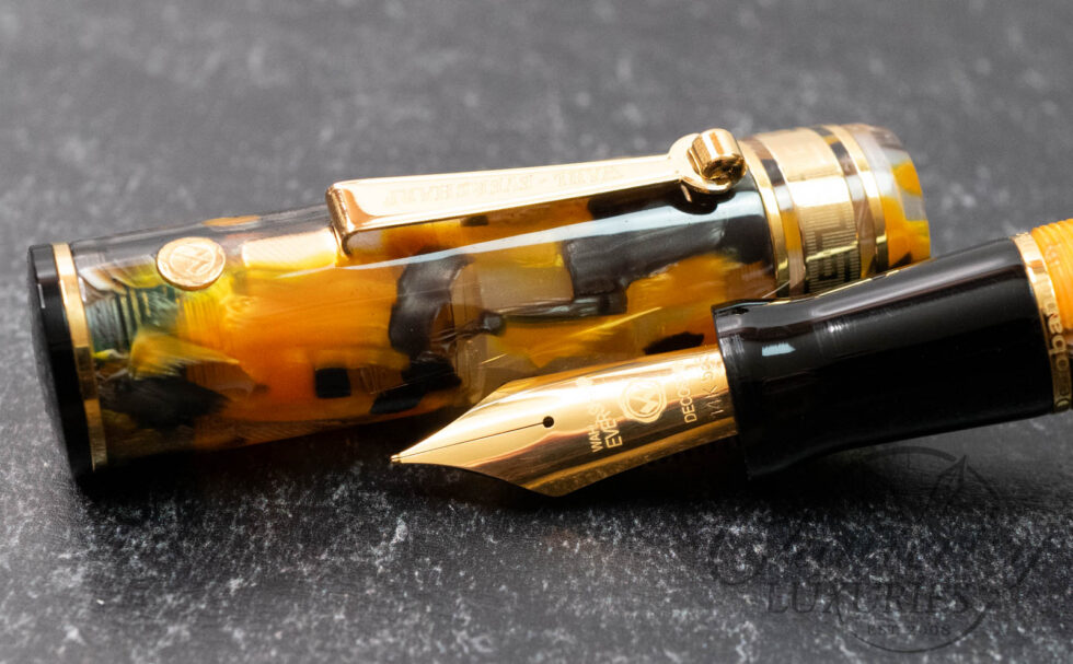 Wahl-Eversharp Oversized Decoband Tiger Eye Fountain Pen