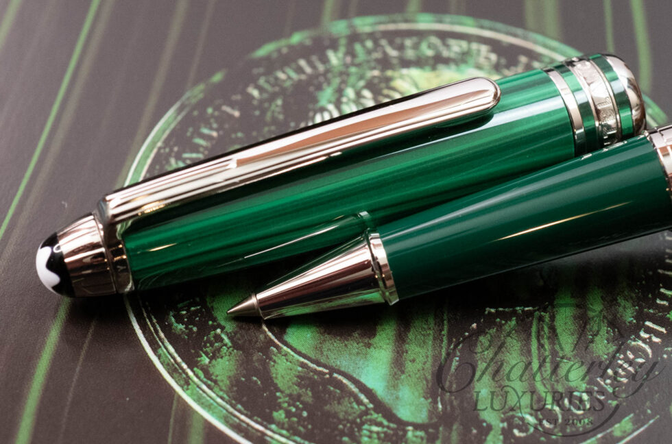Montblanc Meisterstück Czar Nikolai I Solitaire 163 Platinum Rollerball Pen