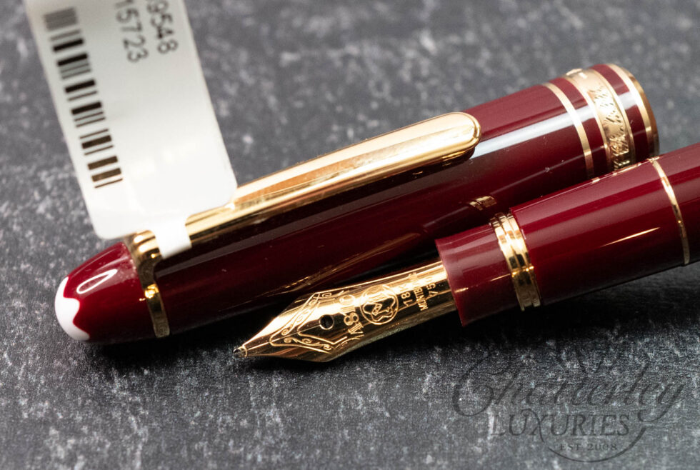 Montblanc Meisterstück Mozart Bordeaux Fountain Pen