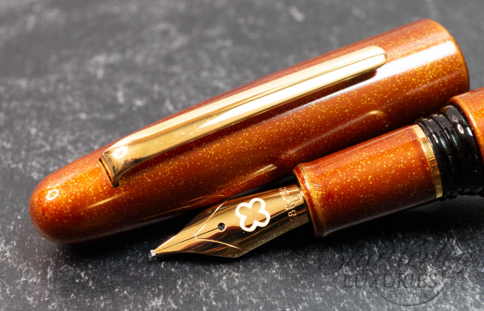 Esterbrook x Tamenuri Studio Estie Kin-nashiji-nuri Urushi Fountain Pen