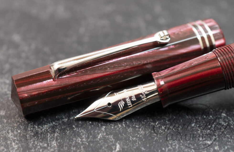 Leonardo Novelli Tredici Limited Edition Wild World Ruby Celluloid Fountain Pen