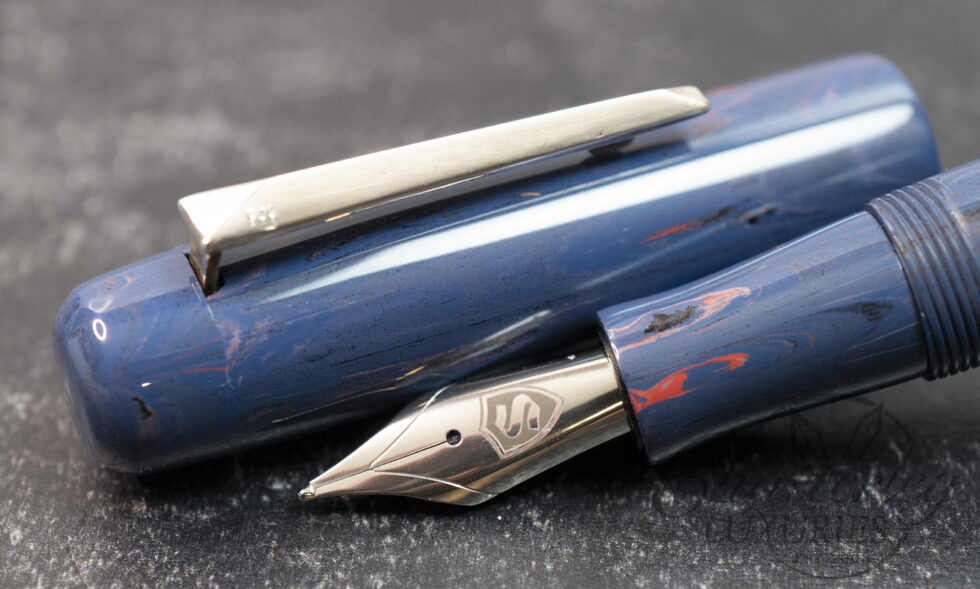 Scriptorium Pens Bard SEM Taff Animation Ebonite Fountain Pen