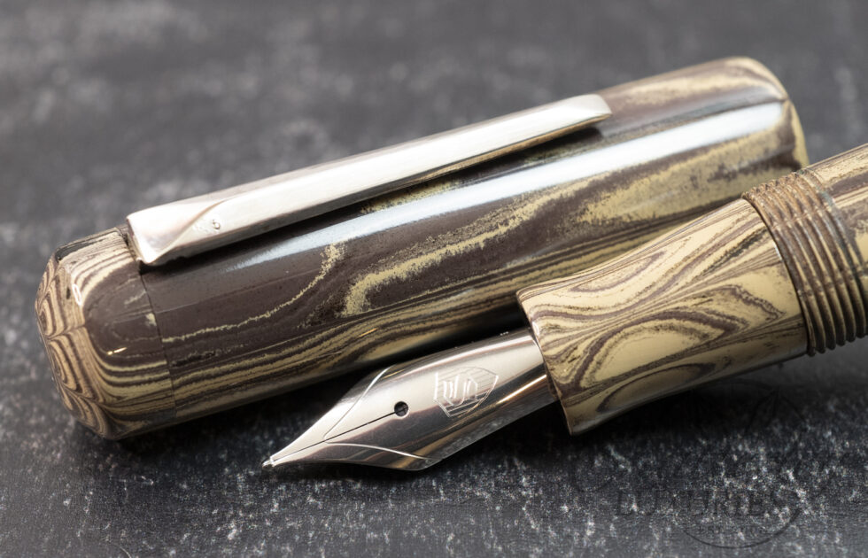 Scriptorium Pens Bard SEM Hammada Ebonite Fountain Pen