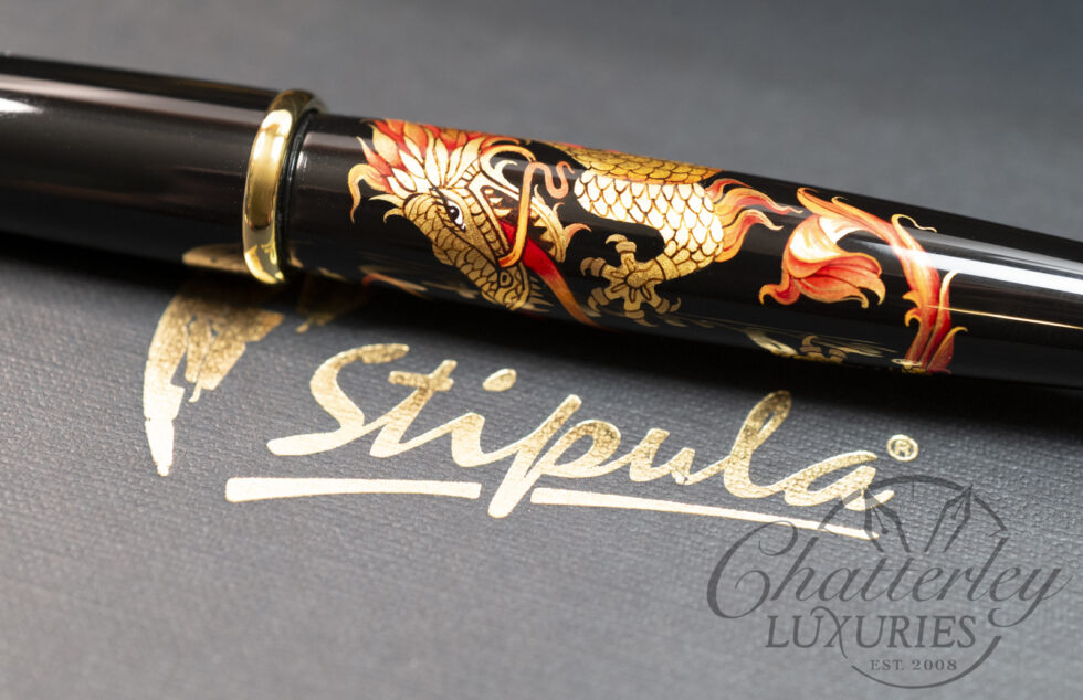 Stipula Legend of the 5-Toed Dragon Maki-e Limited Edition Fountain Pen