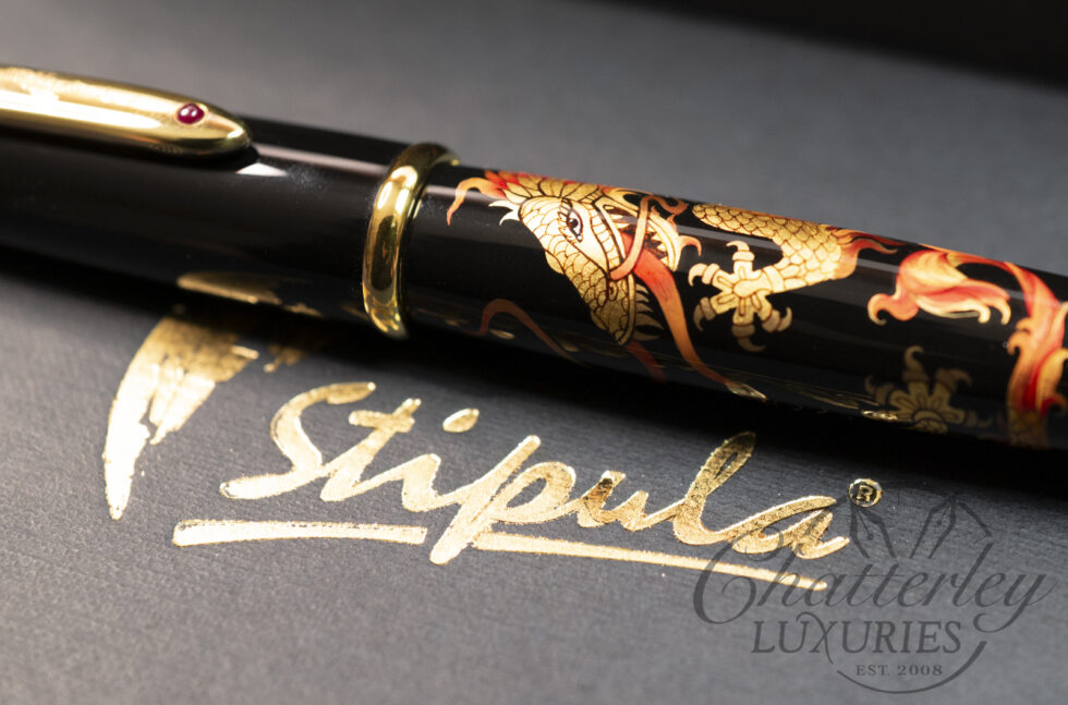 Stipula Legend of the 5-Toed Dragon Maki-e Limited Edition Rollerball Pen