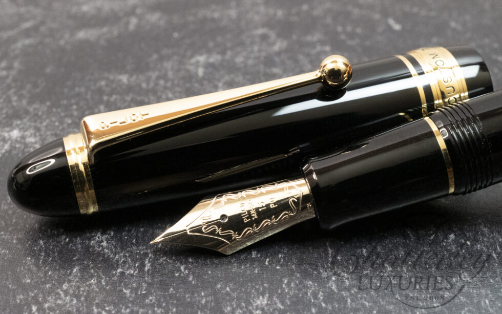 Pilot Custom 743 Black Specialty "Posting" Nib Fountain Pen