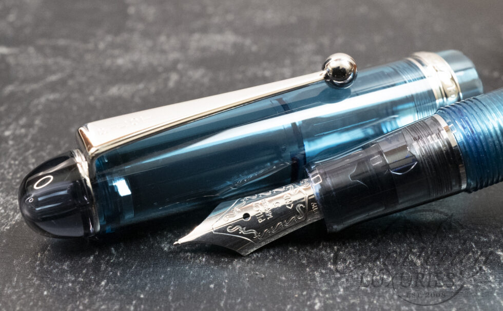 Pilot Custom 74 Teal Demonstrator Fountain Pen