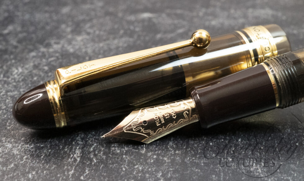 Pilot Custom 823 Amber Demonstrator Fountain Pen