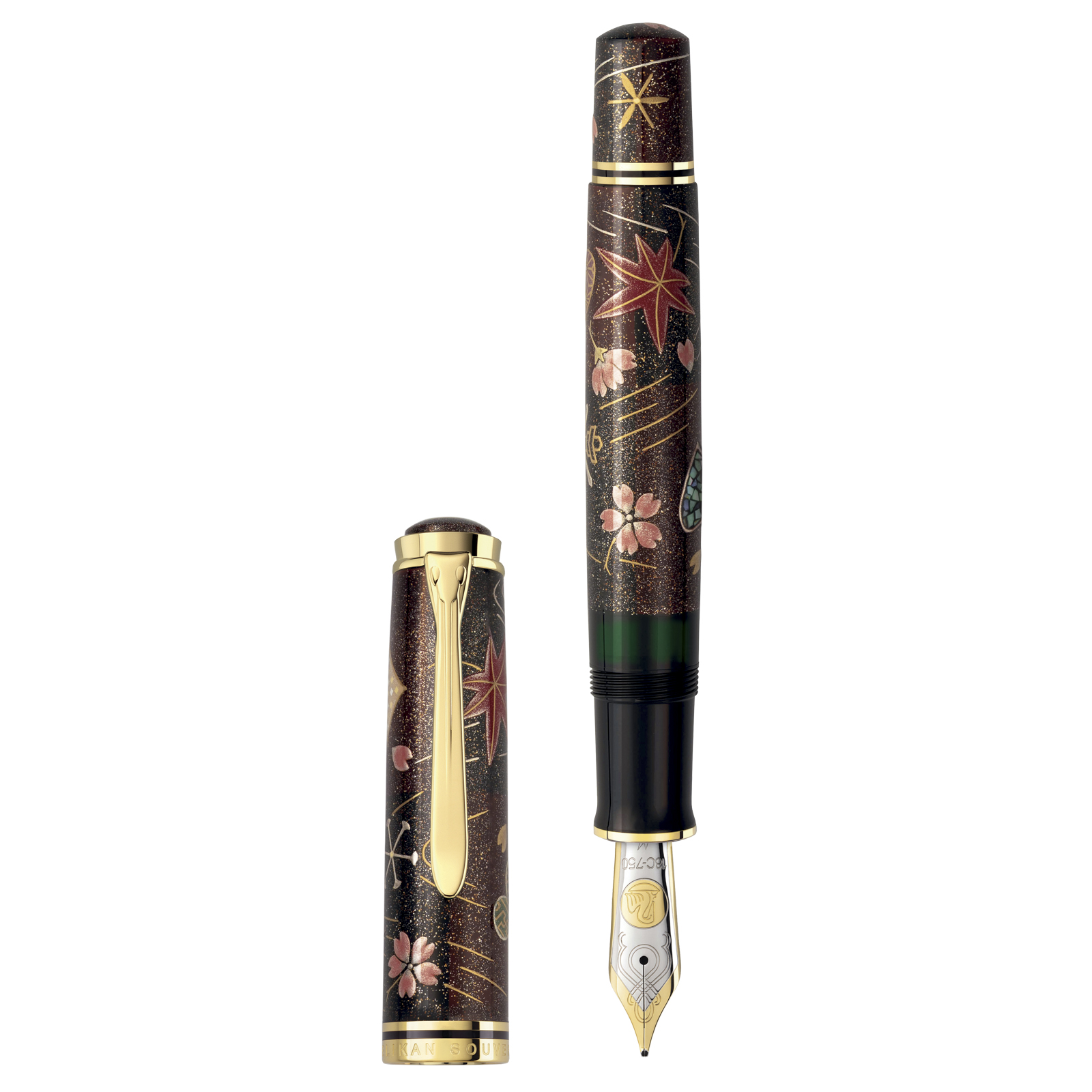 Pelikan Souverän M1000 Maki-e "Four Seasons Lucky Charm" Limited Edition Fountain Pen - Image 5