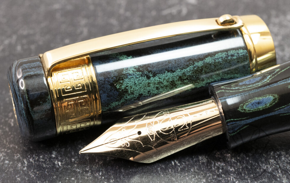 Santini Abissi Ebonite Safety Limited Edition Fountain Pen