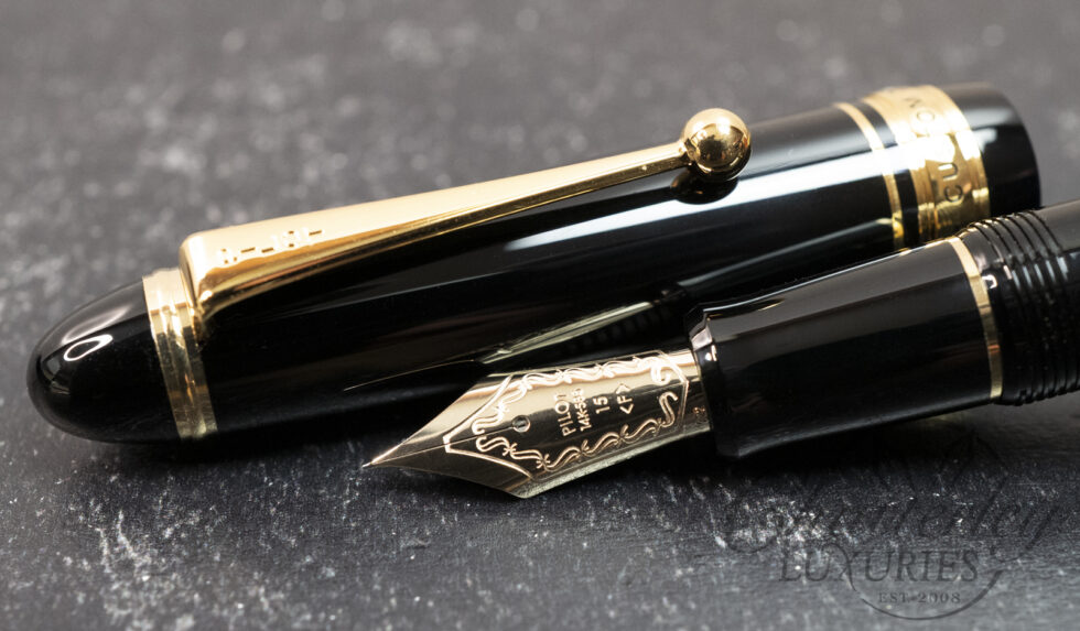 Pilot Custom 743 Black Fine Nib Fountain Pen