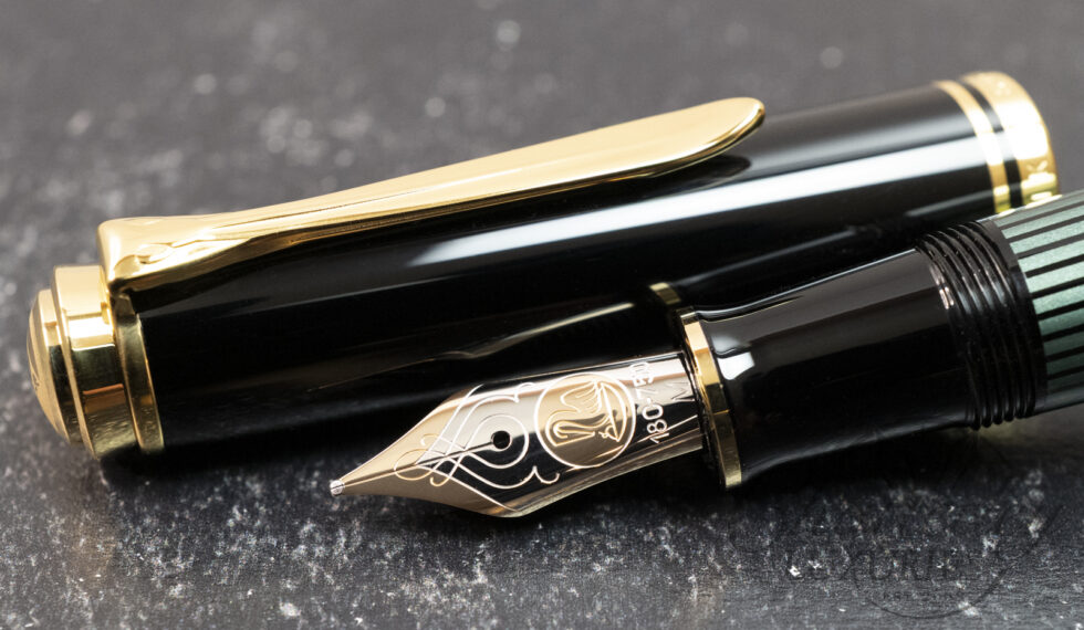 Pelikan Souverän M800 Black-Green Fountain Pen