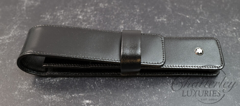 Montblanc Meisterstück Black Leather 1 Pen Pouch
