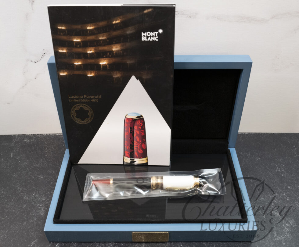 Montblanc Patron of Art Homage to Luciano Pavarotti Limited Edition 4810 Fountain Pen (SEALED)