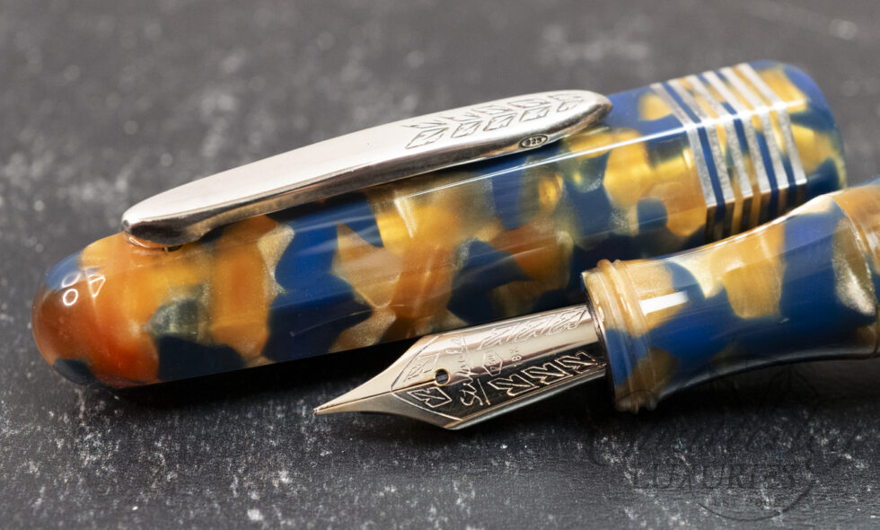 Stipula Etruria Champagne Faceted Limited Edition Fountain Pen