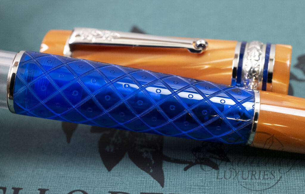 Nino Marino DV Sunset on the Ocean Ivy Ring Limited Edition 1/1 Fountain Pen