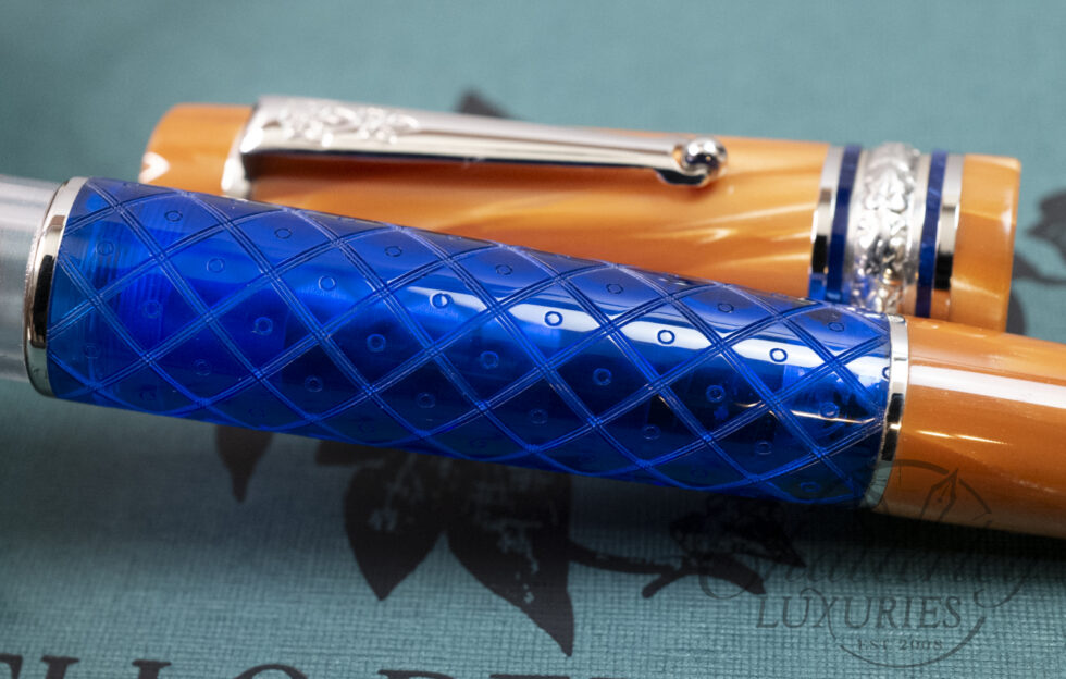 Nino Marino DV Sunset on the Ocean Ivy Ring Limited Edition 1/1 Fountain Pen
